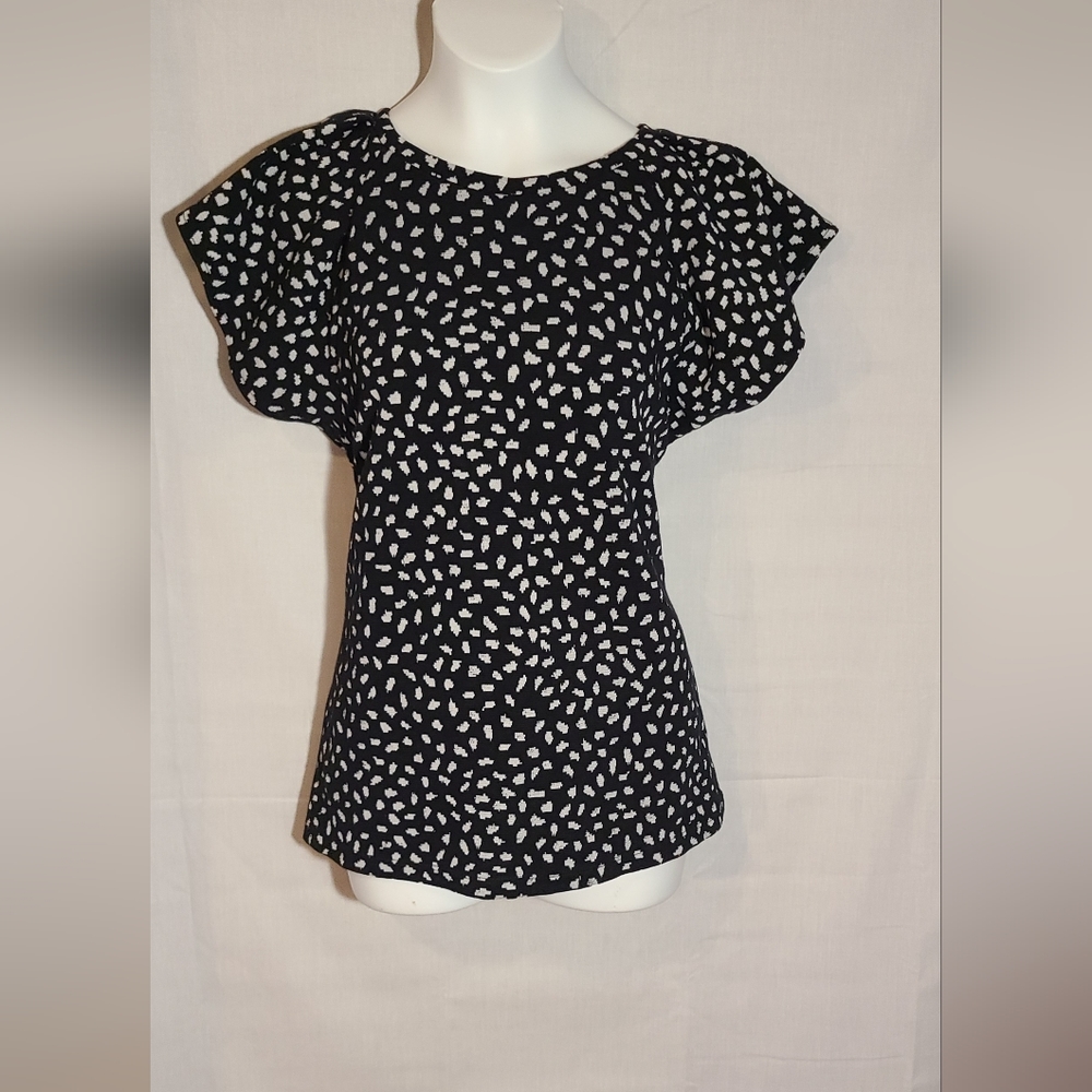 Ann taylor blouse shirt ruffle sleeves